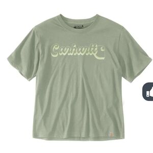 Womens Cropped Green Carhartt Shirt Multi-sizes NWT